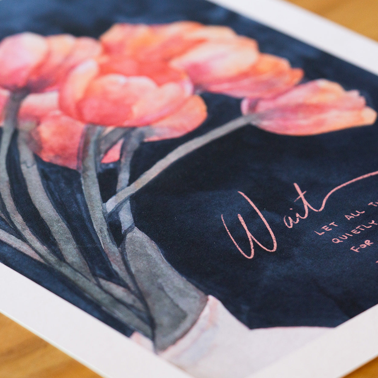 Wait on the Lord - Psalm 62:5 (11x14 Limited Edition)