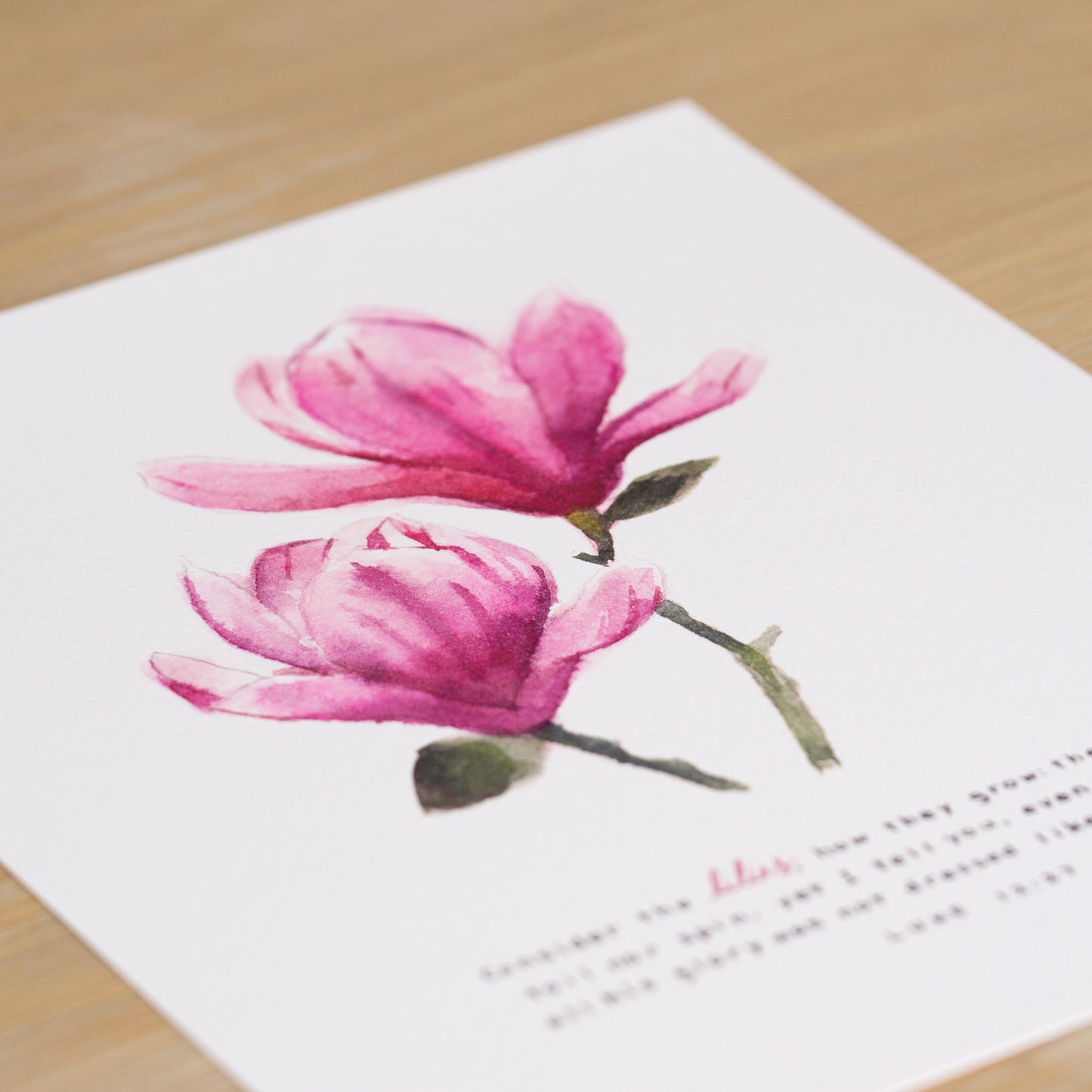 Consider the Lilies - Luke 12:27