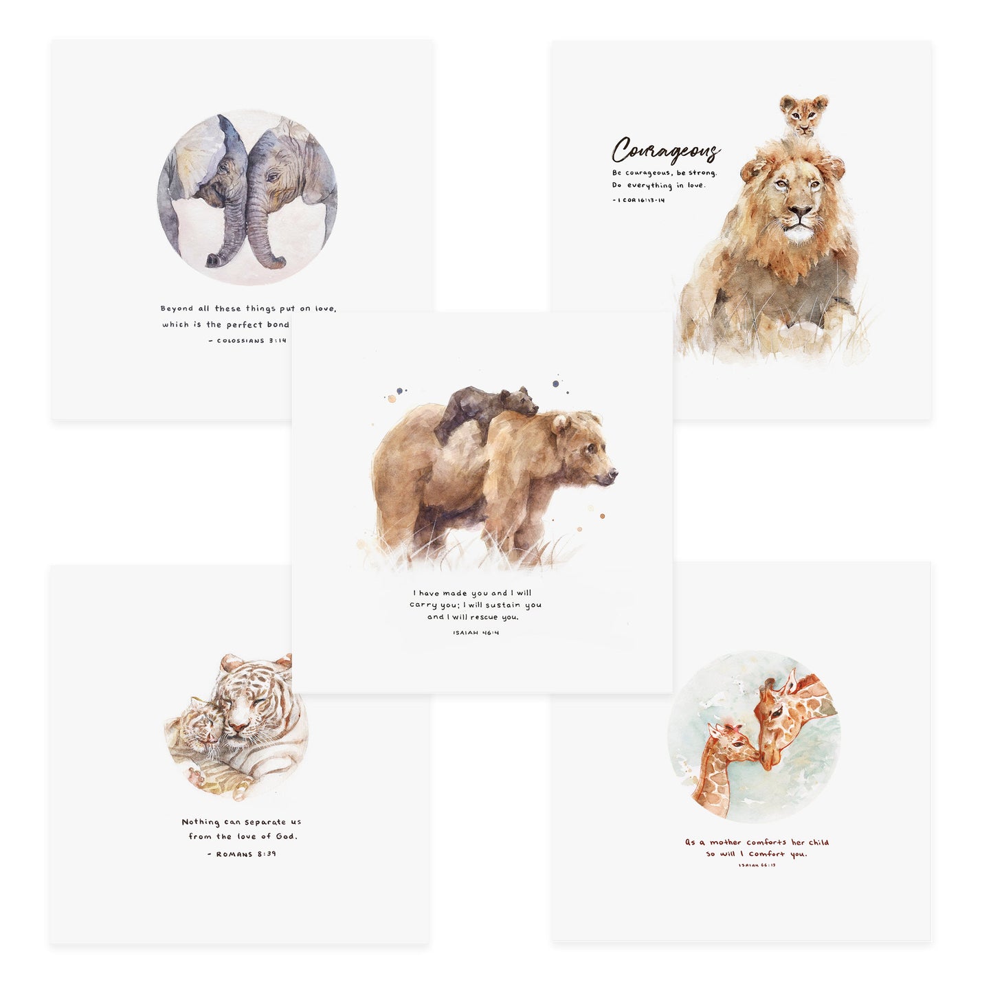 Nursery Series - 5 Print Set