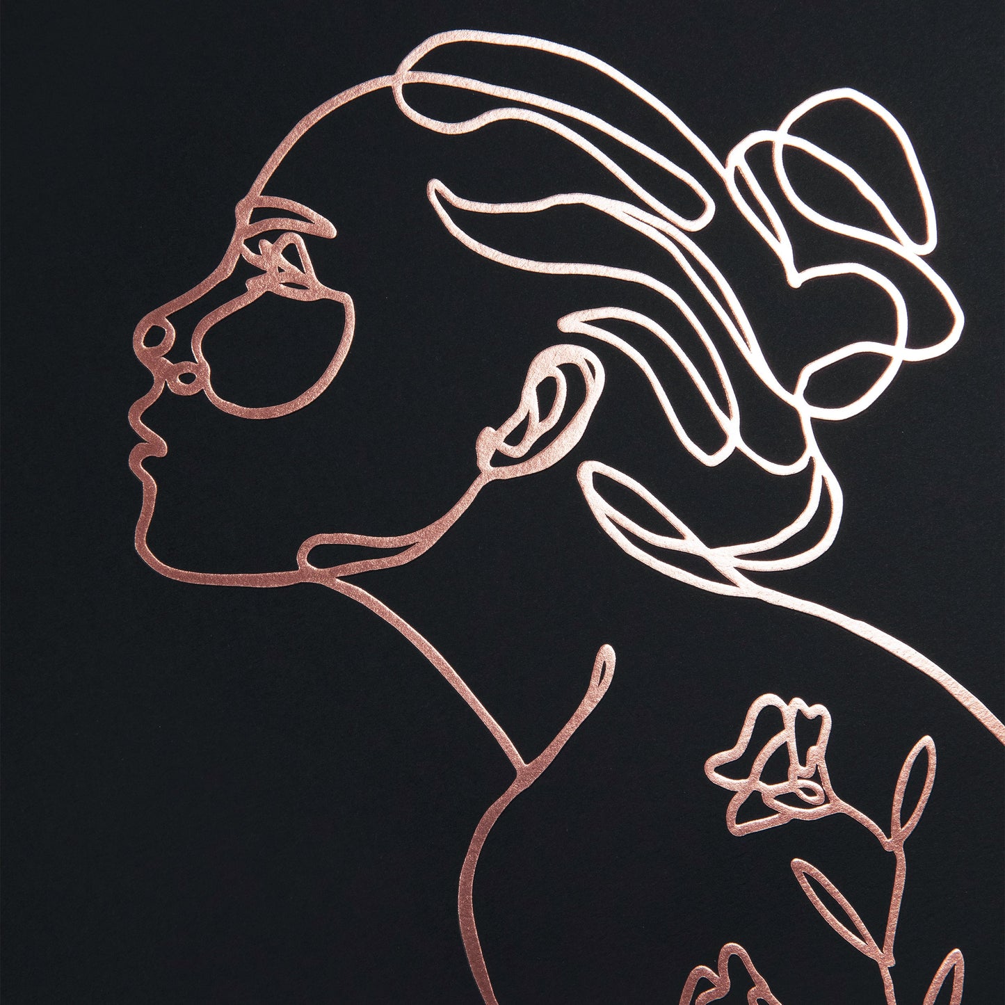 God Looks at the Heart - Illuminated Black (16x20 Limited Edition)