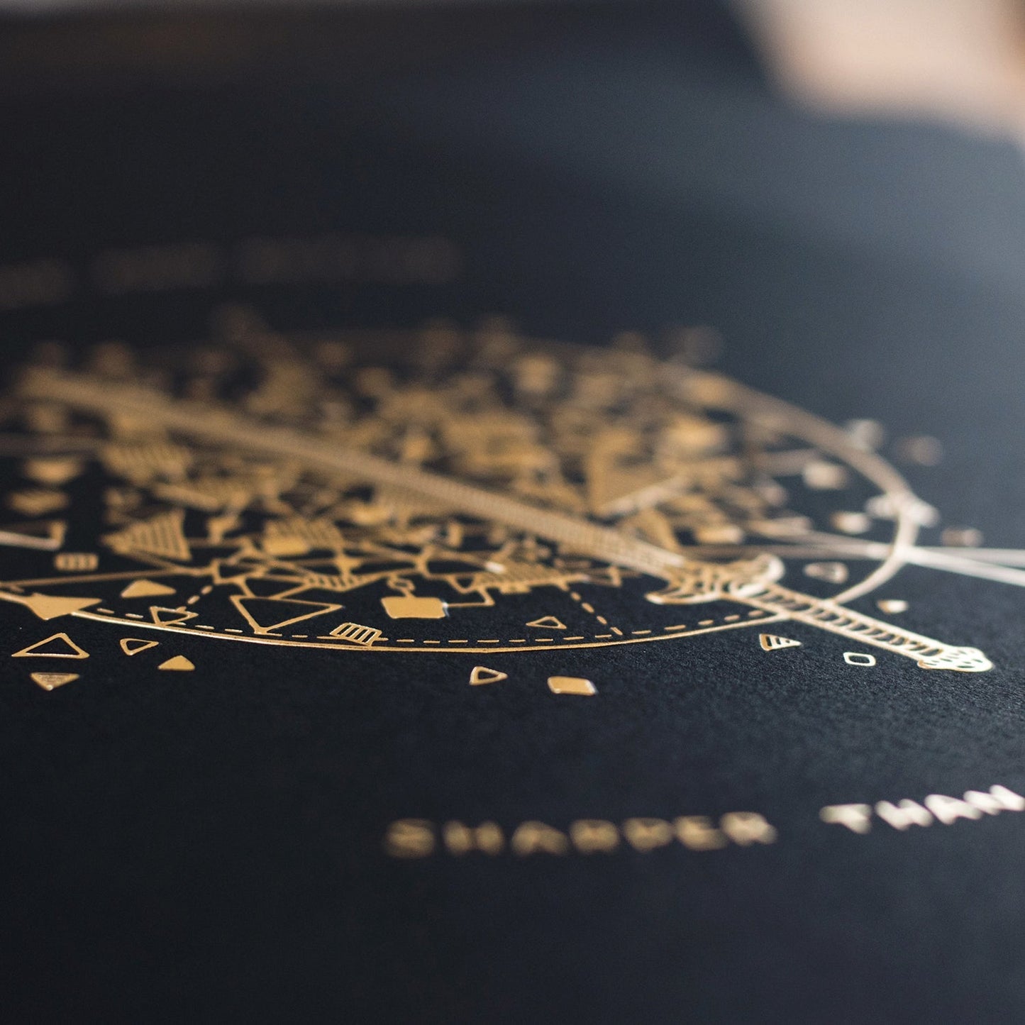Sword of the Spirit - 16x20 Gold Emboss Print