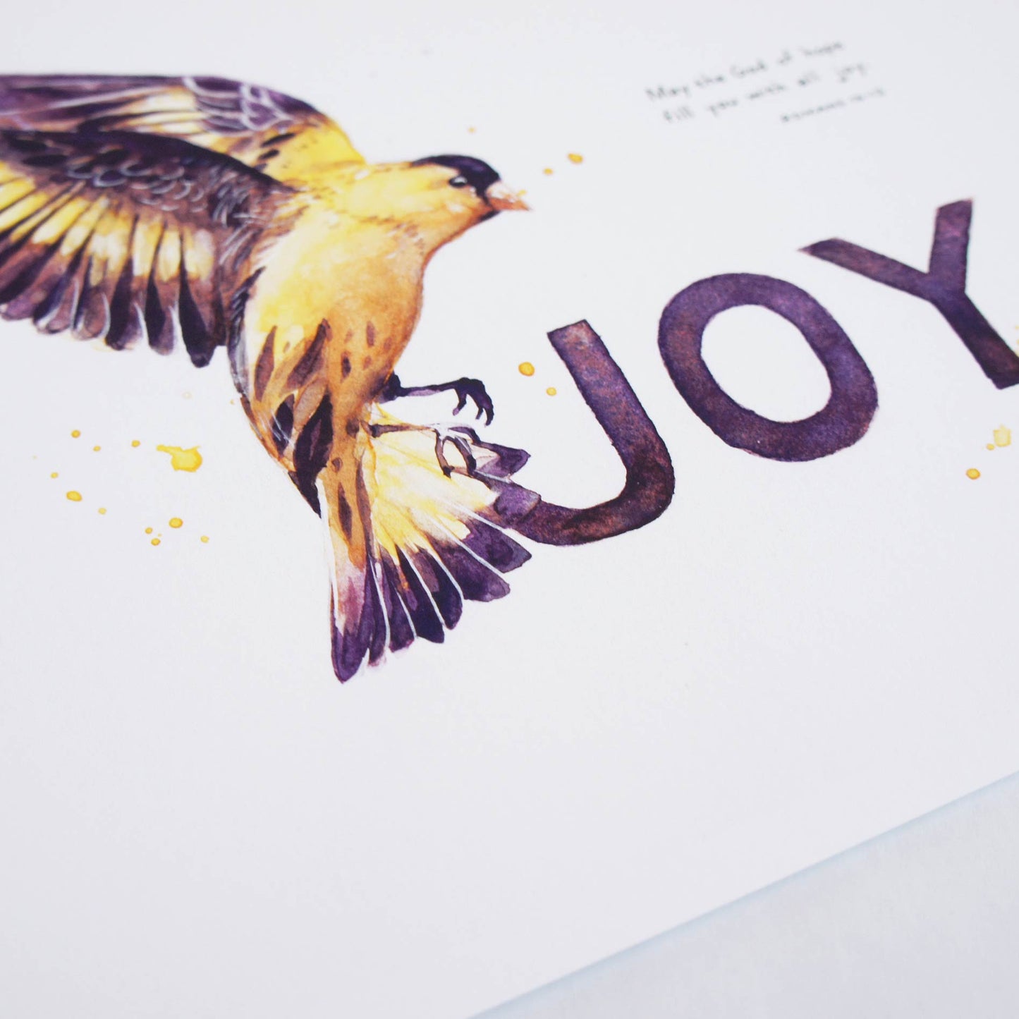 Joy - Romans 15:13 | Scripture Wall Art