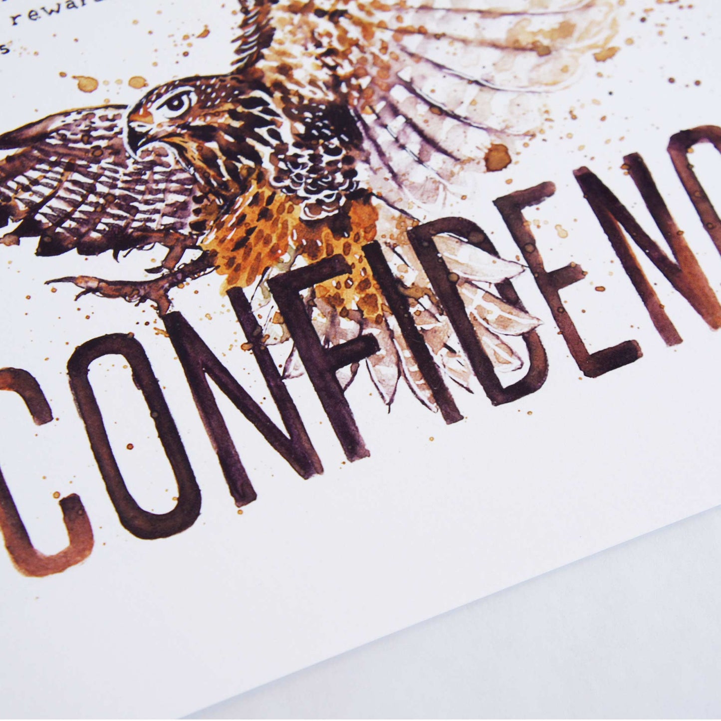 Confidence - Hebrews 10:35 Scripture Artwork for walls