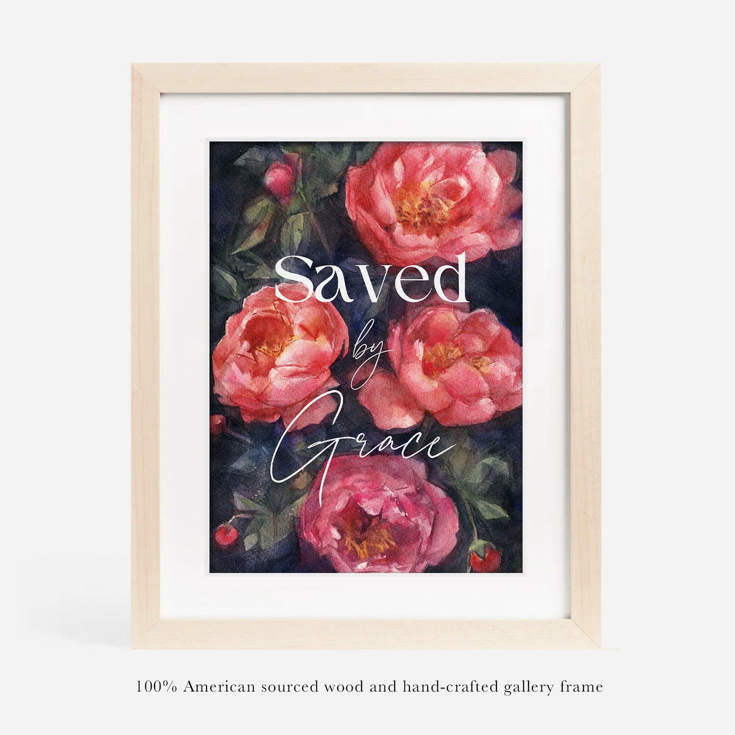 Saved by Grace - Peonies