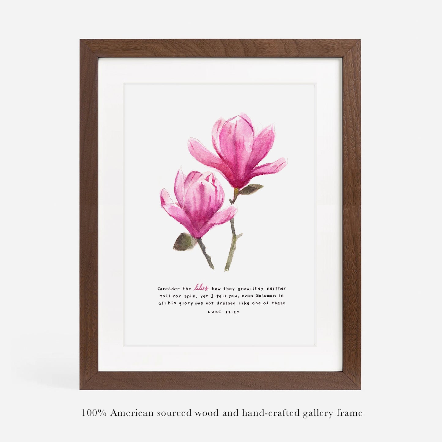 Consider the Lilies - Luke 12:27