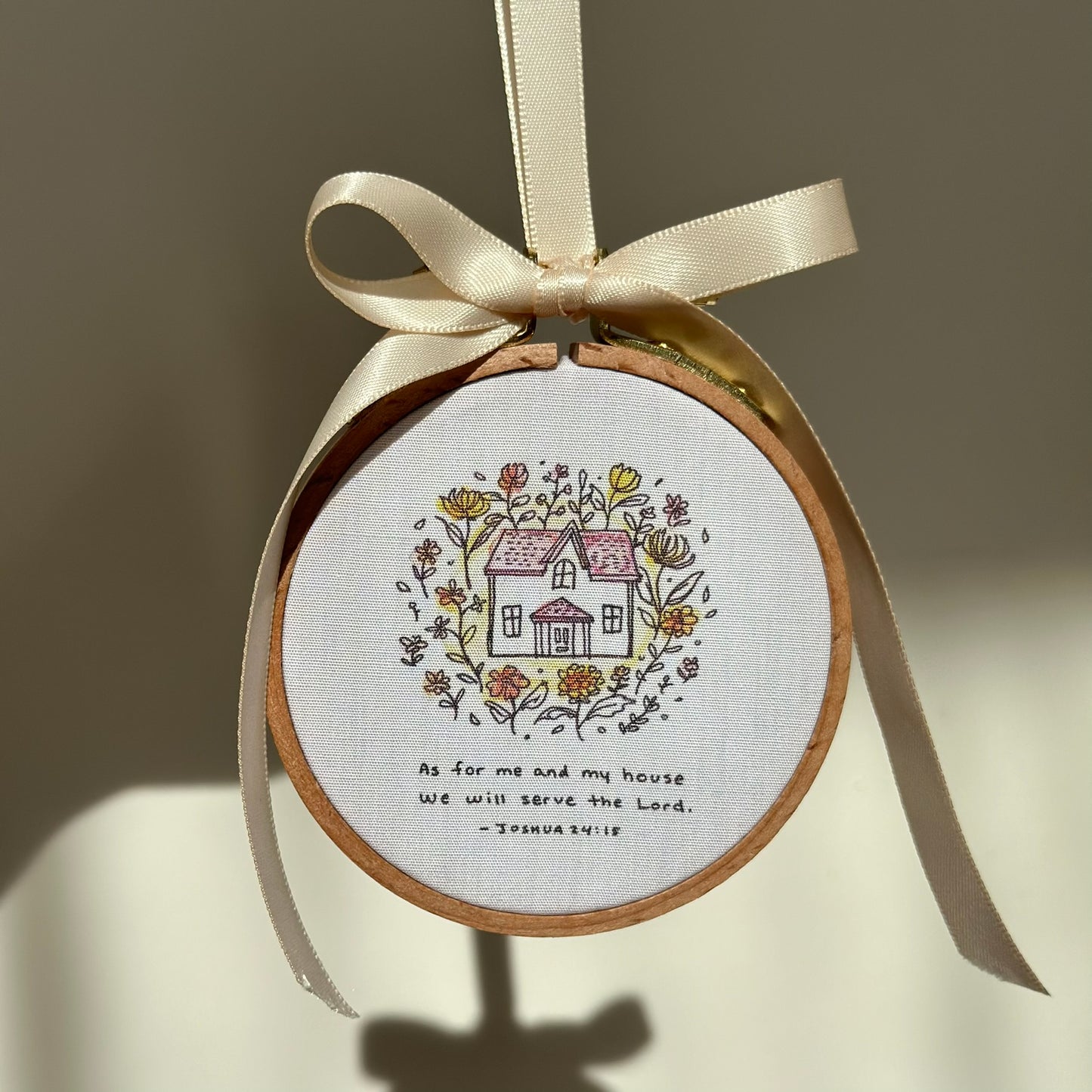 Tiny Verses™ Ornament - As For Me & My House (Joshua 24:15)