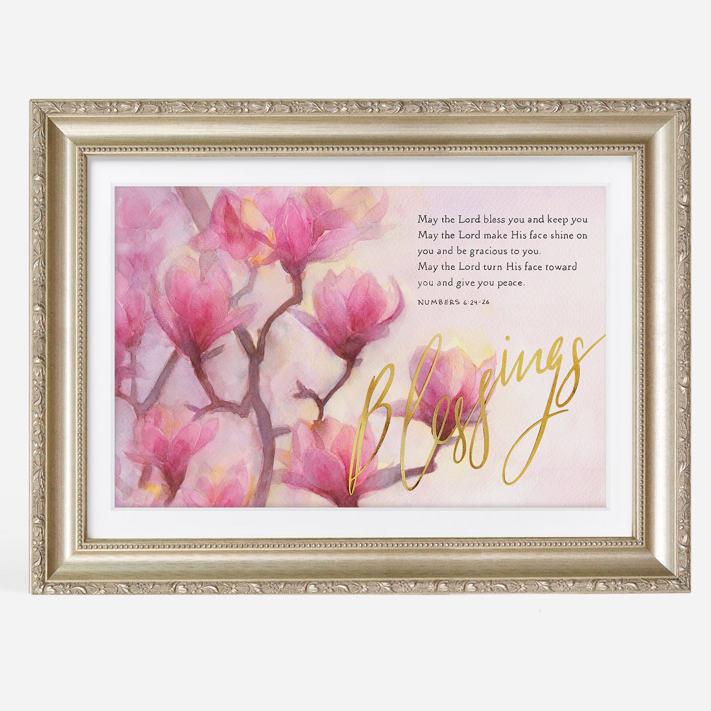 The Lord's Blessing - Numbers 6:24-26 (12x18" Illuminated Limited Edition)