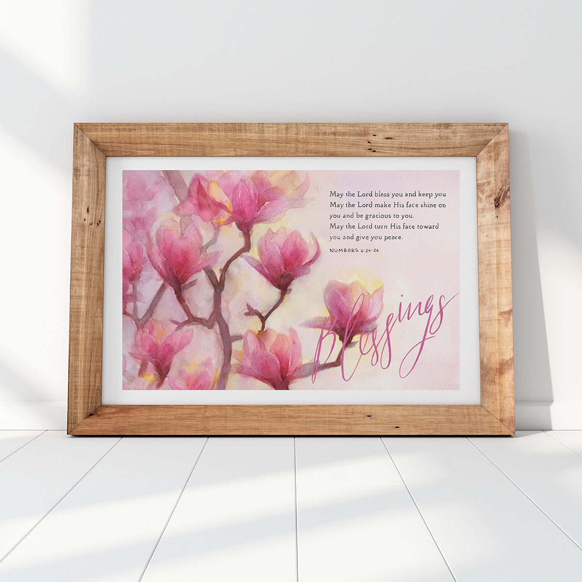 The Lord's Blessing - Numbers 6:24-26 (13x19 Limited Edition)
