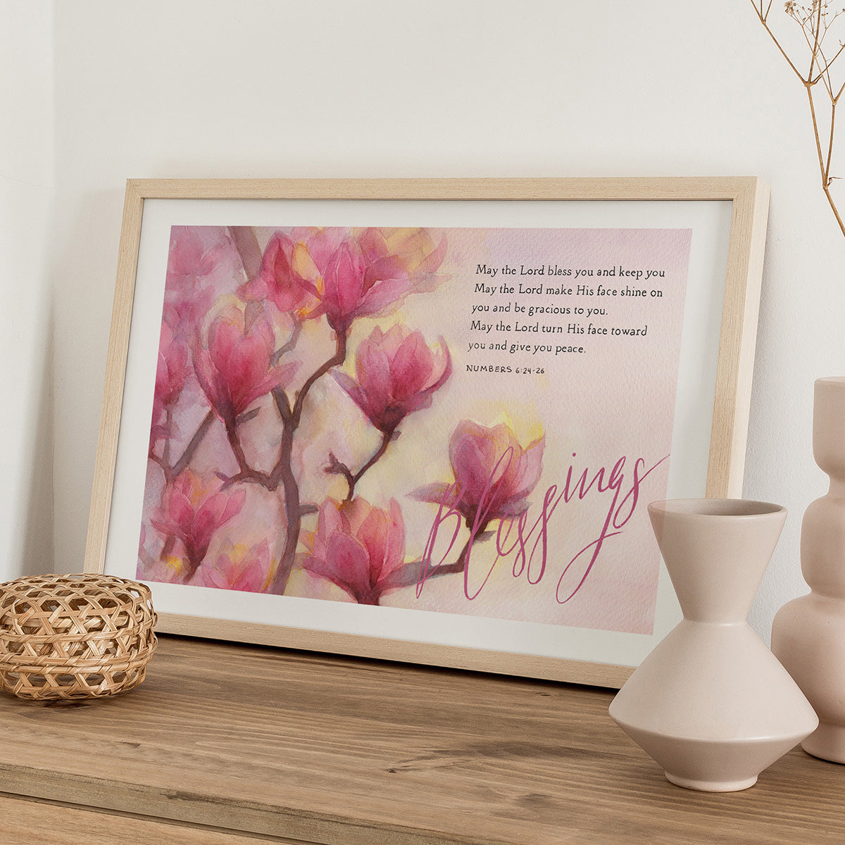 The Lord's Blessing - Numbers 6:24-26 (13x19 Limited Edition)