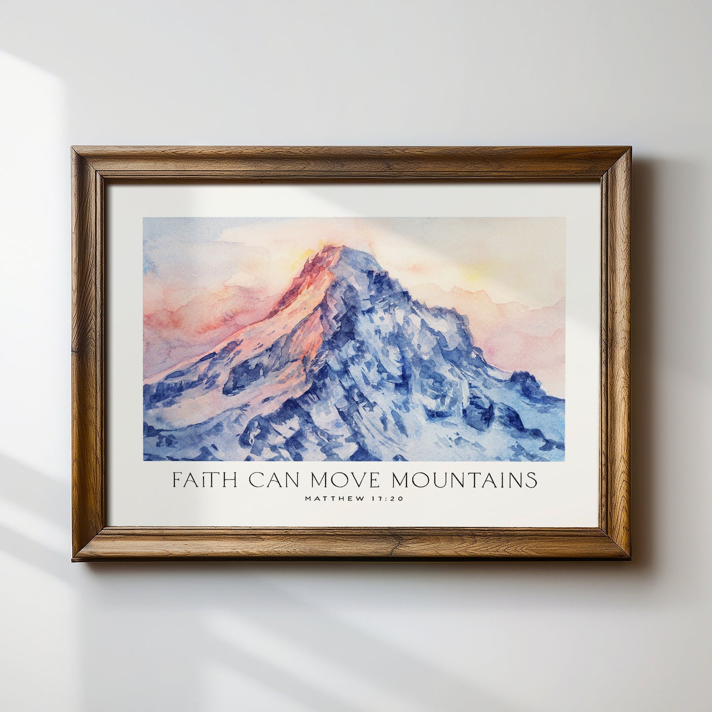Faith Can Move Mountains - Matthew 17:20