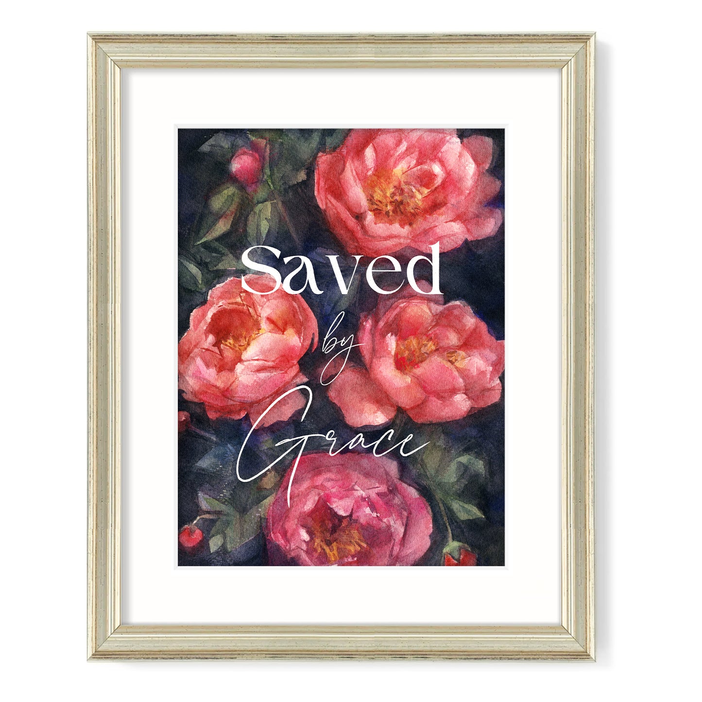 Saved by Grace - Peonies