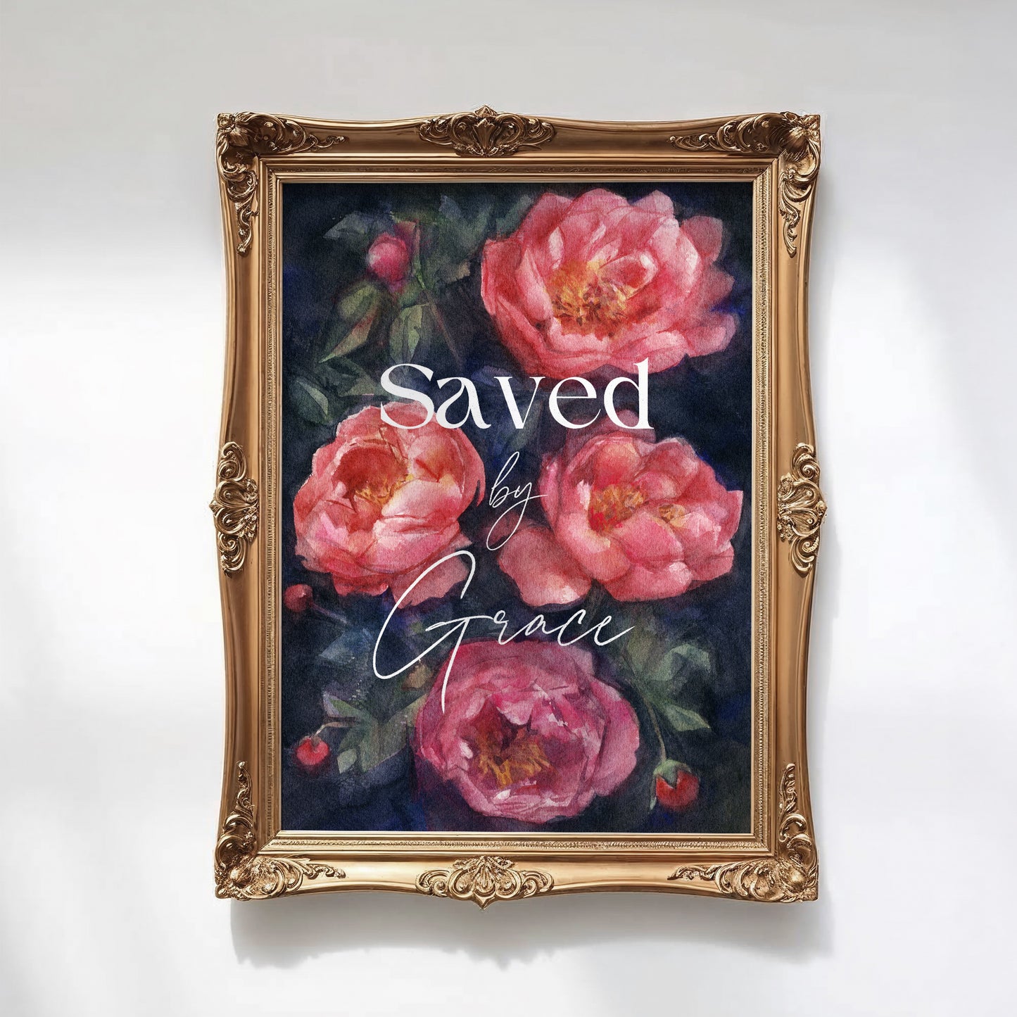 Saved by Grace - Peonies