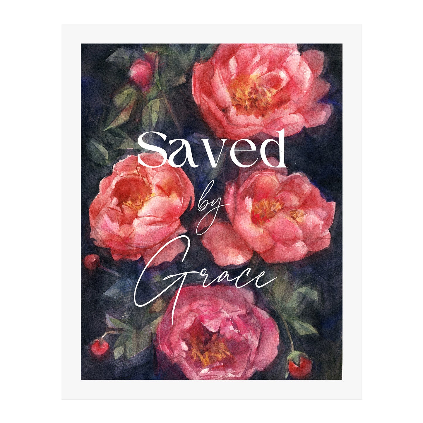 Saved by Grace - Peonies