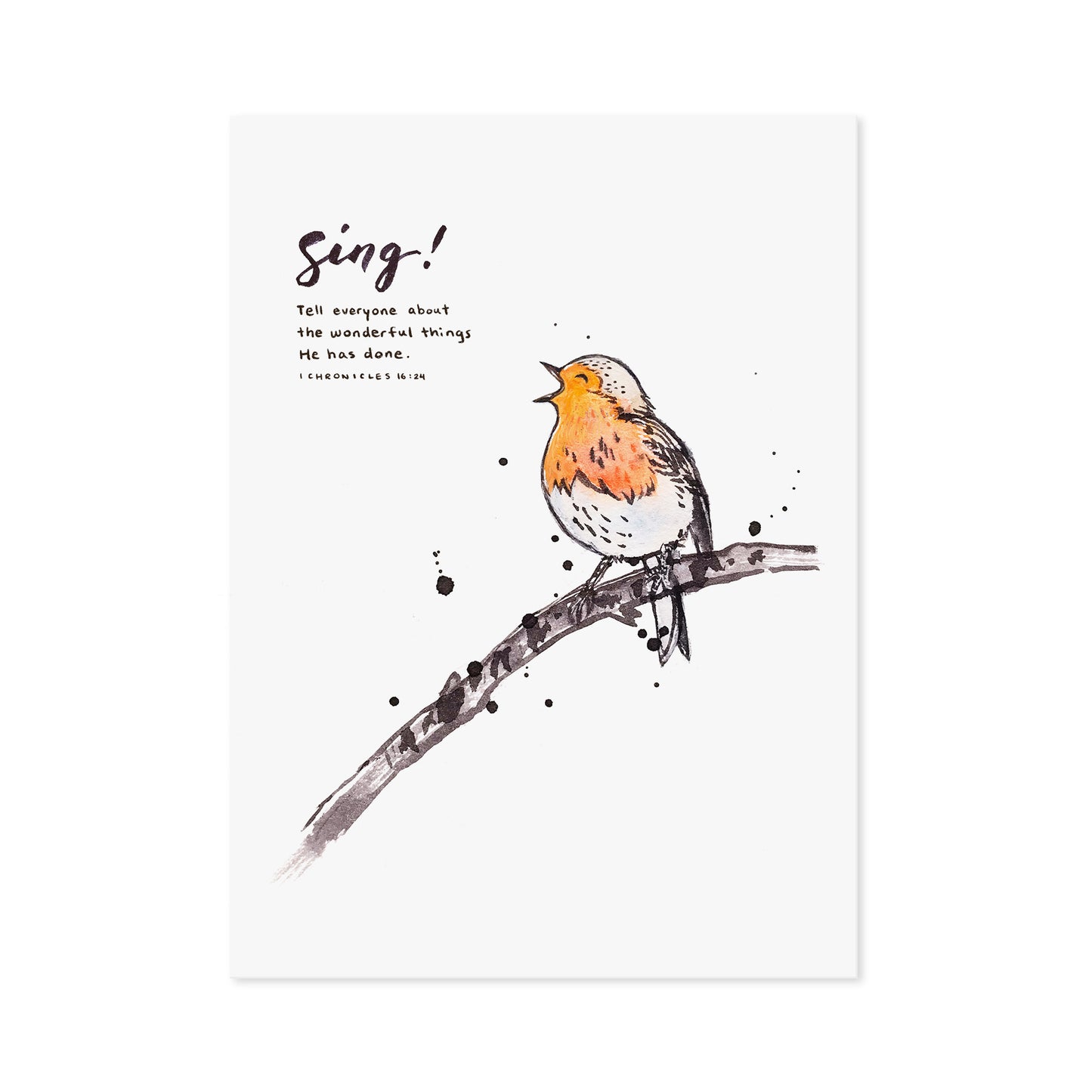 Sing! - 1 Chronicles 16:24