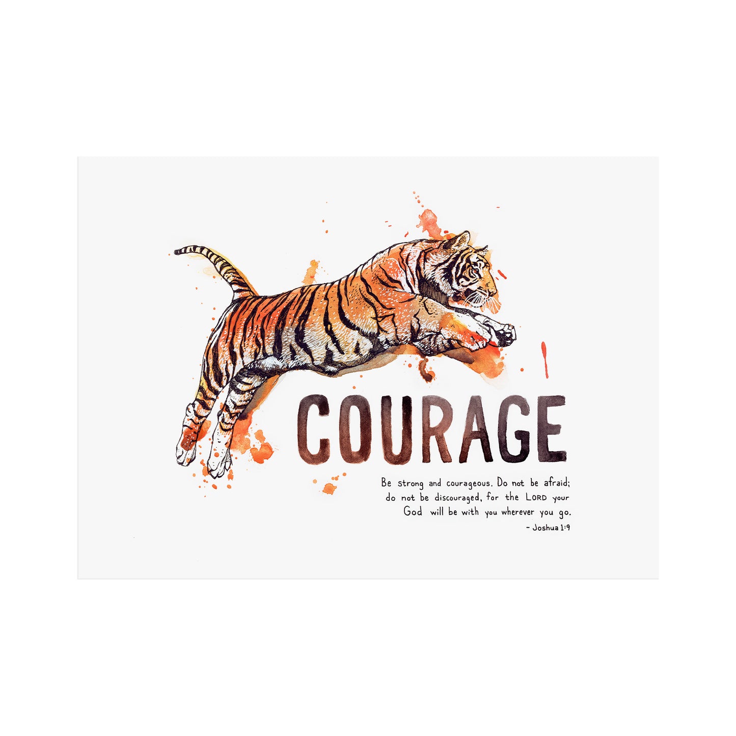 Courage - Joshua 1:9