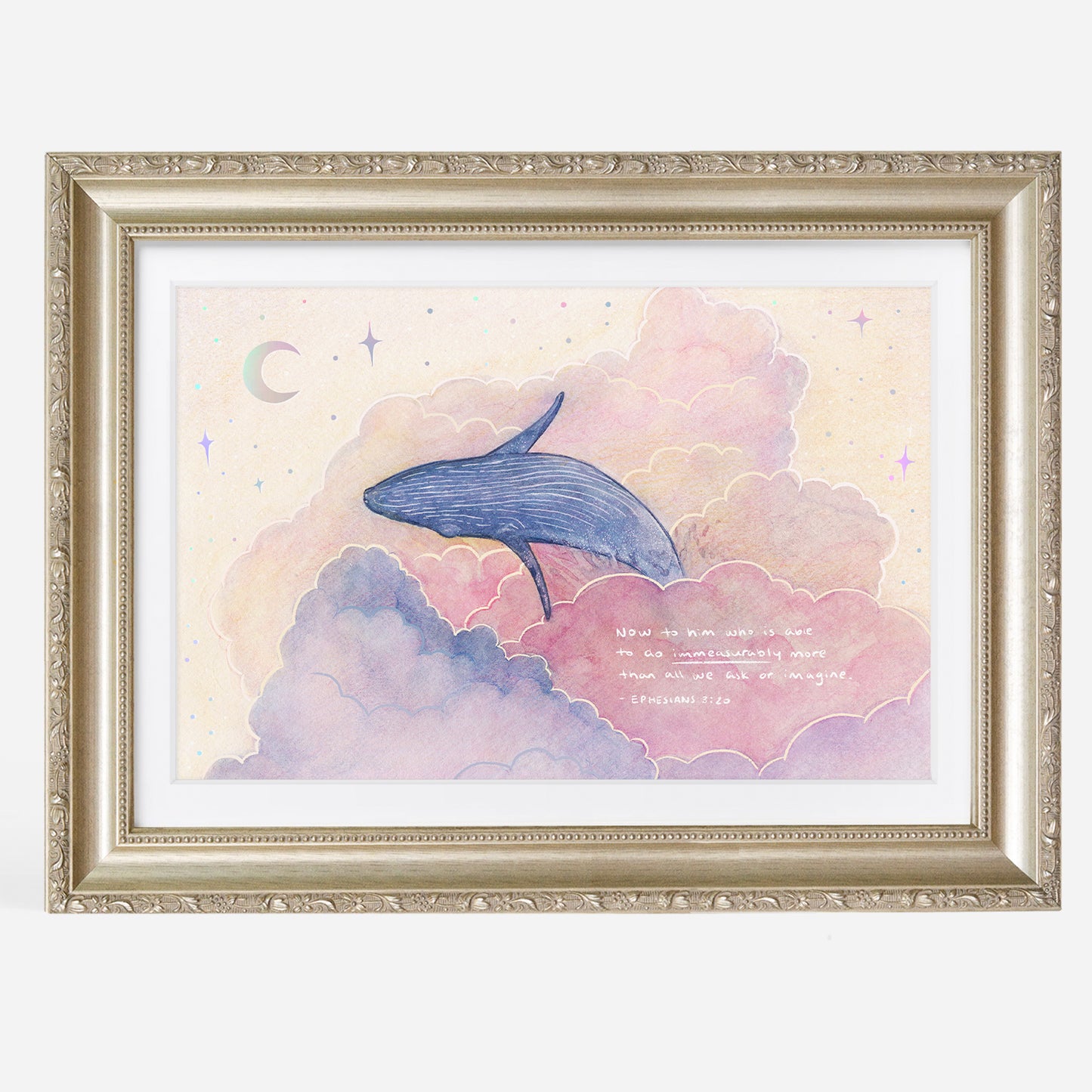 Immeasurably More - Ephesians 3:20 (12x18" Illuminated Limited Edition)