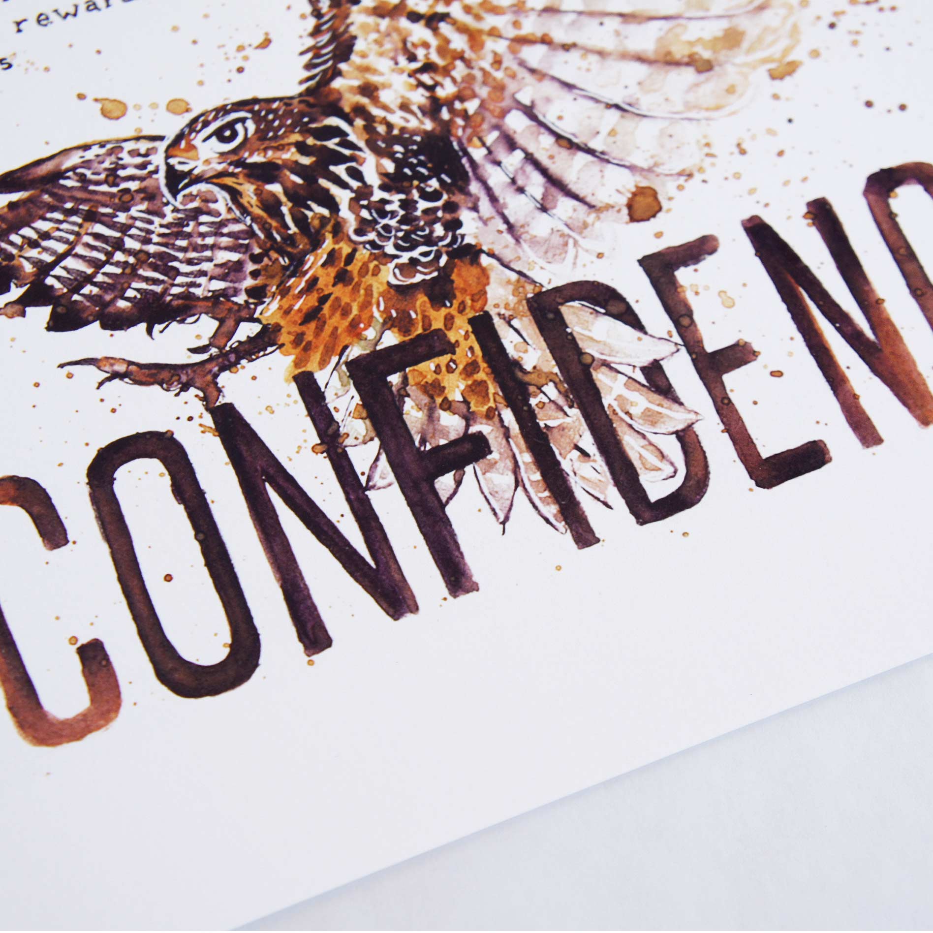 Confidence - Hebrews 10:35 Scripture Artwork for walls