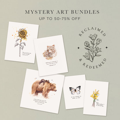 R&R Art Print Mystery Bundle (50-75% OFF)