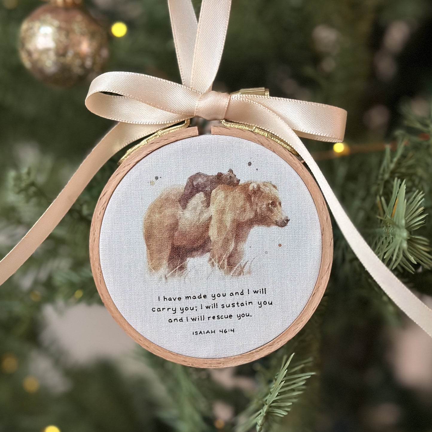 Tiny Verses™ Ornament - I Will Carry You