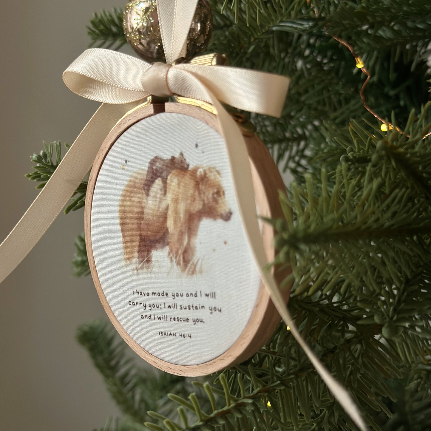 Tiny Verses™ Ornament - I Will Carry You