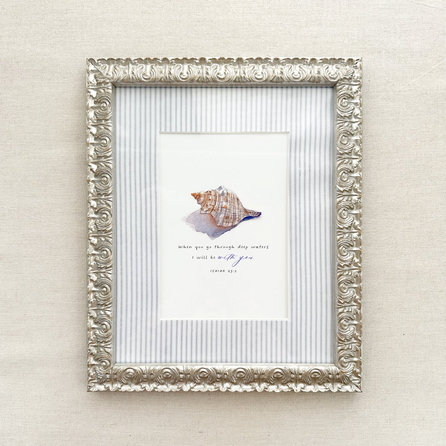 Deep Waters - Isaiah 43:2 (Limited Edition Print)