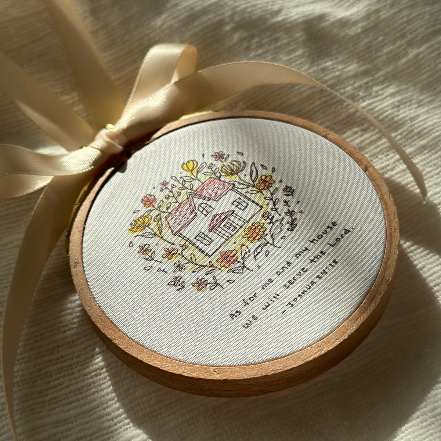 Tiny Verses™ Ornament - As For Me & My House (Joshua 24:15)