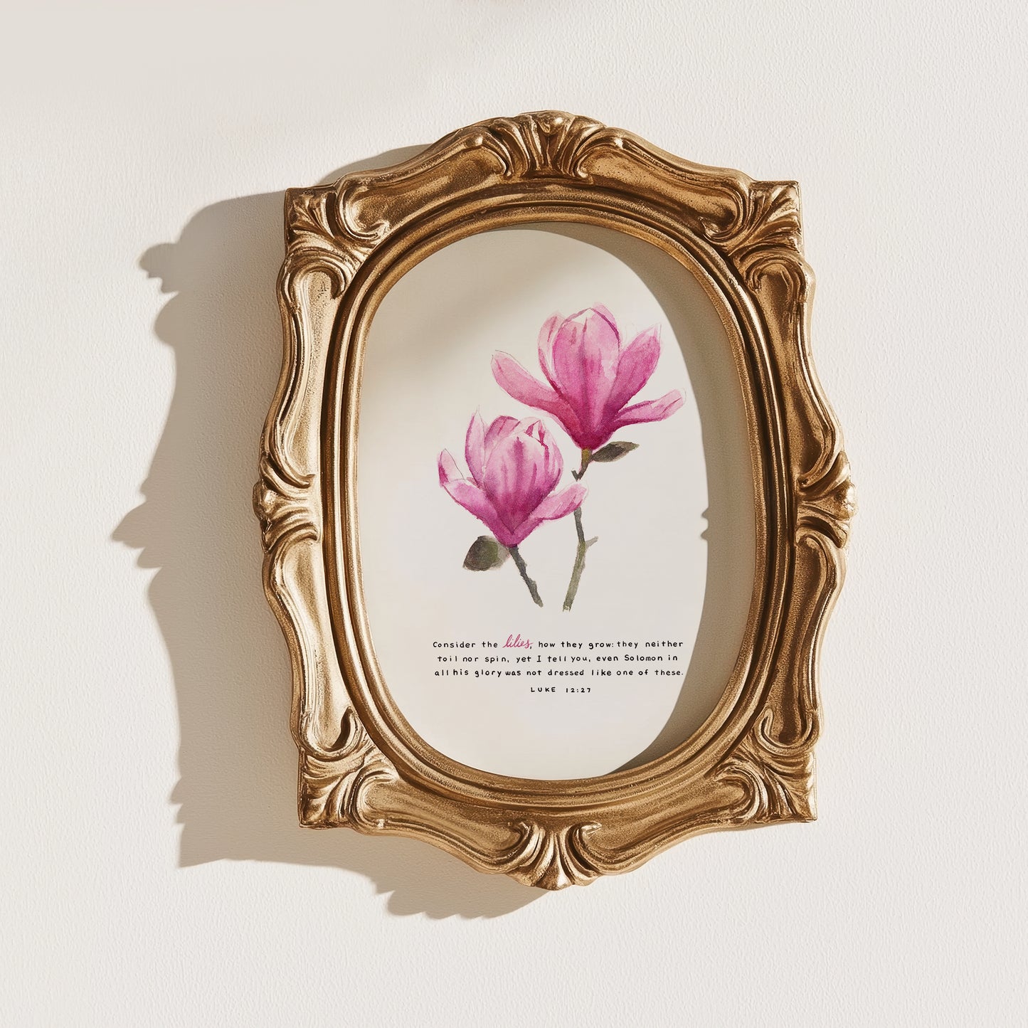 Consider the Lilies - Luke 12:27