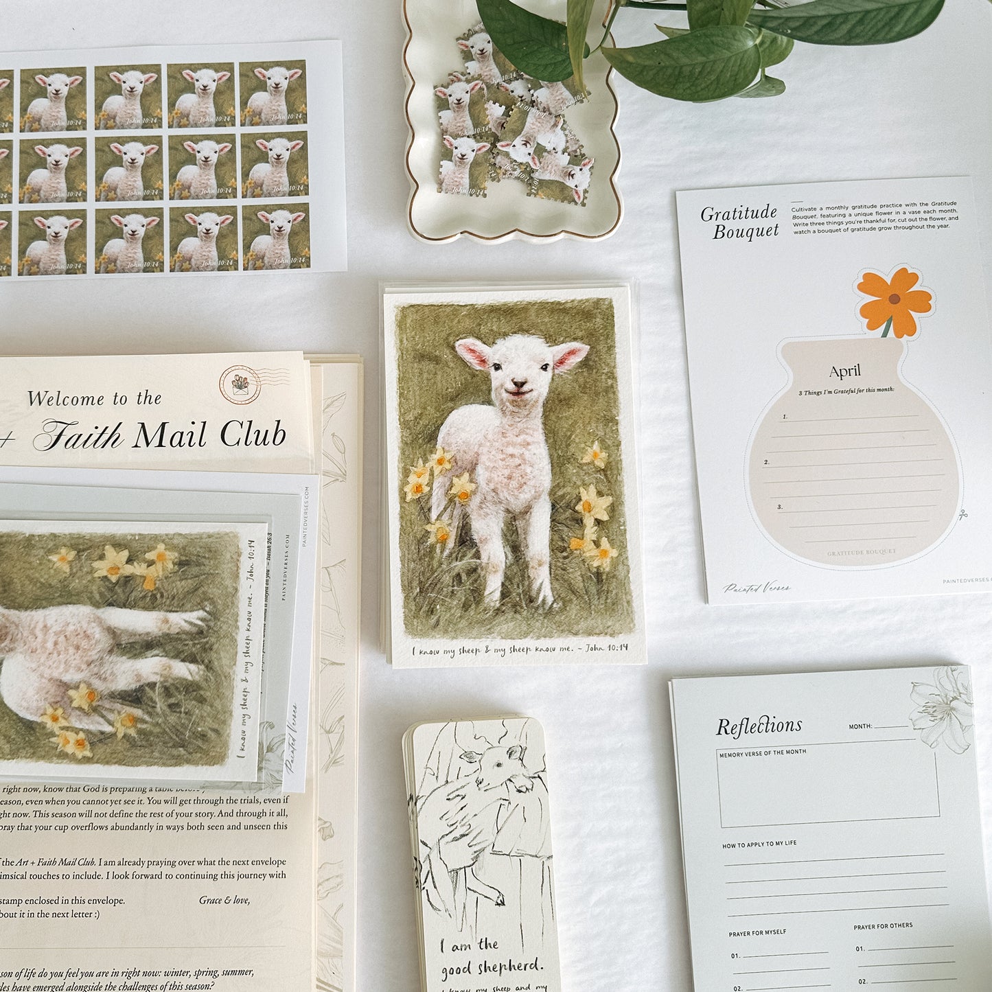 Painted Verses Art + Faith Mail Club