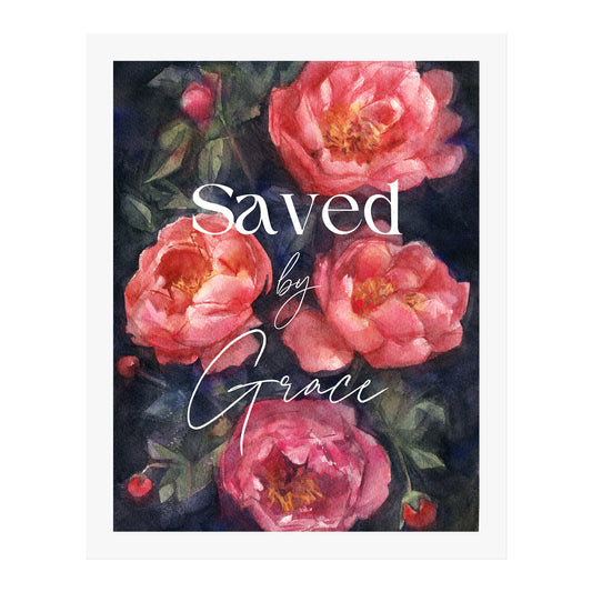 Saved by Grace - Peonies
