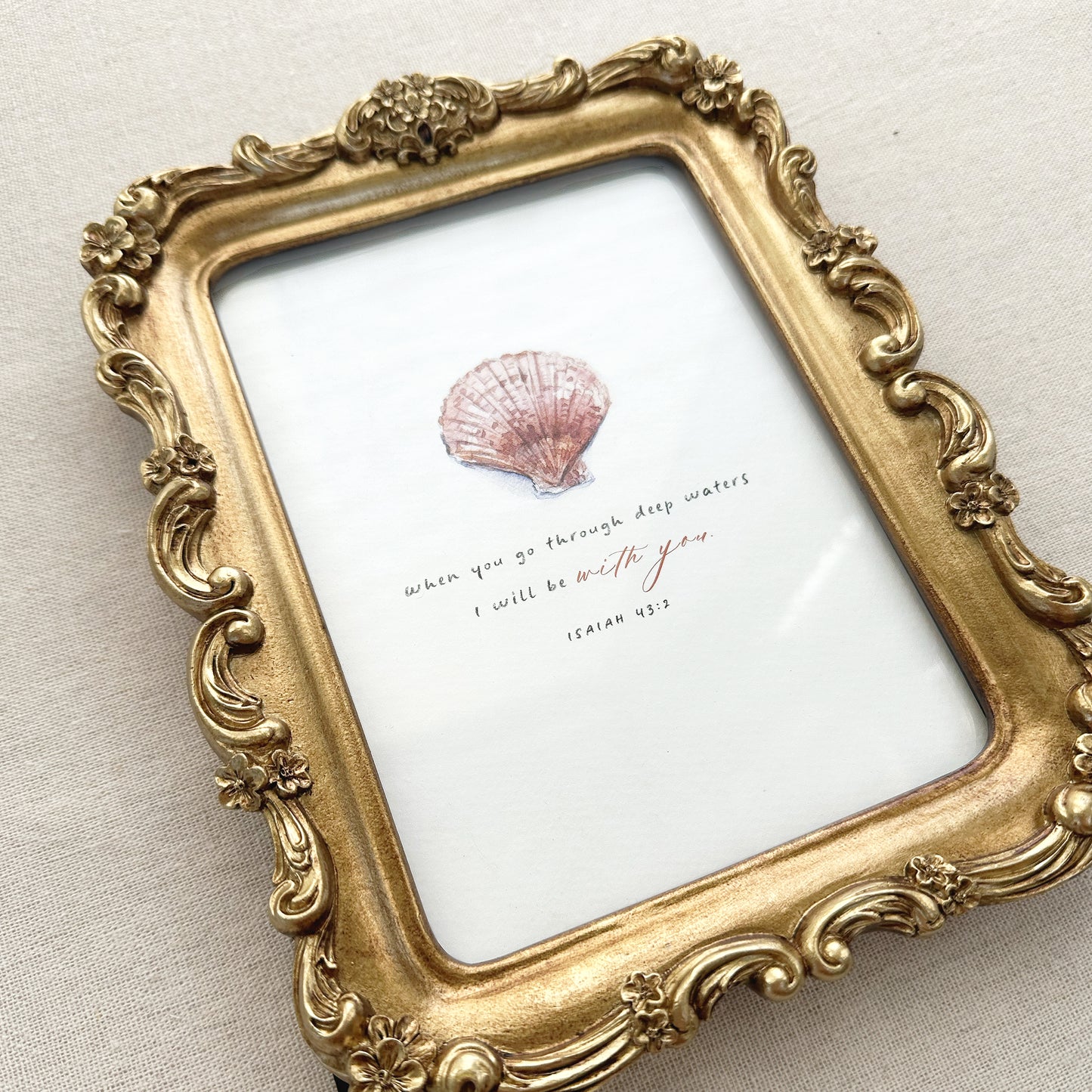 Deep Waters - Isaiah 43:2 (Limited Edition Print)