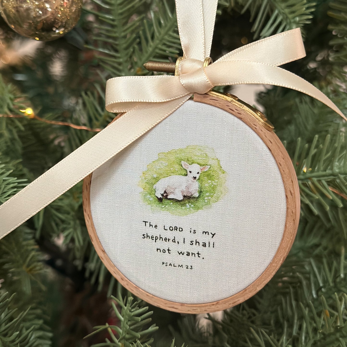 Tiny Verses™ Ornament - The Lord is My Shepherd
