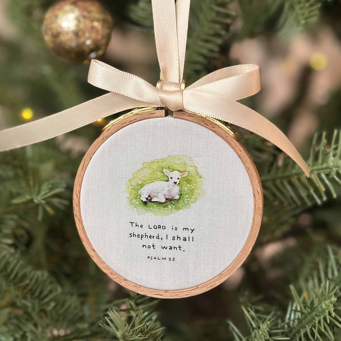 Tiny Verses™ Ornament - The Lord is My Shepherd