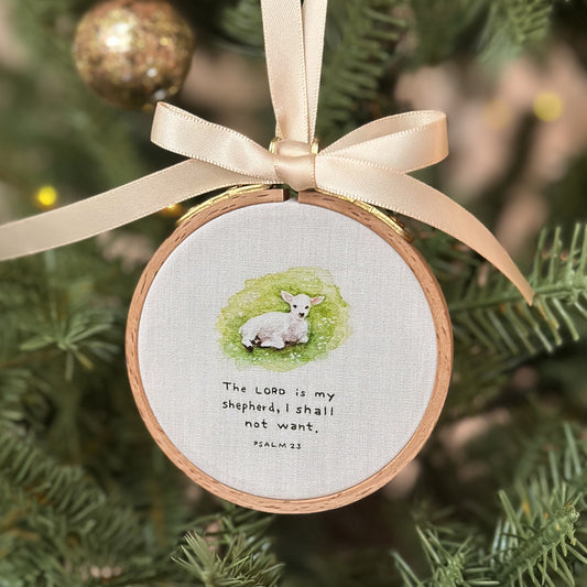 Tiny Verses™ Ornament - The Lord is My Shepherd